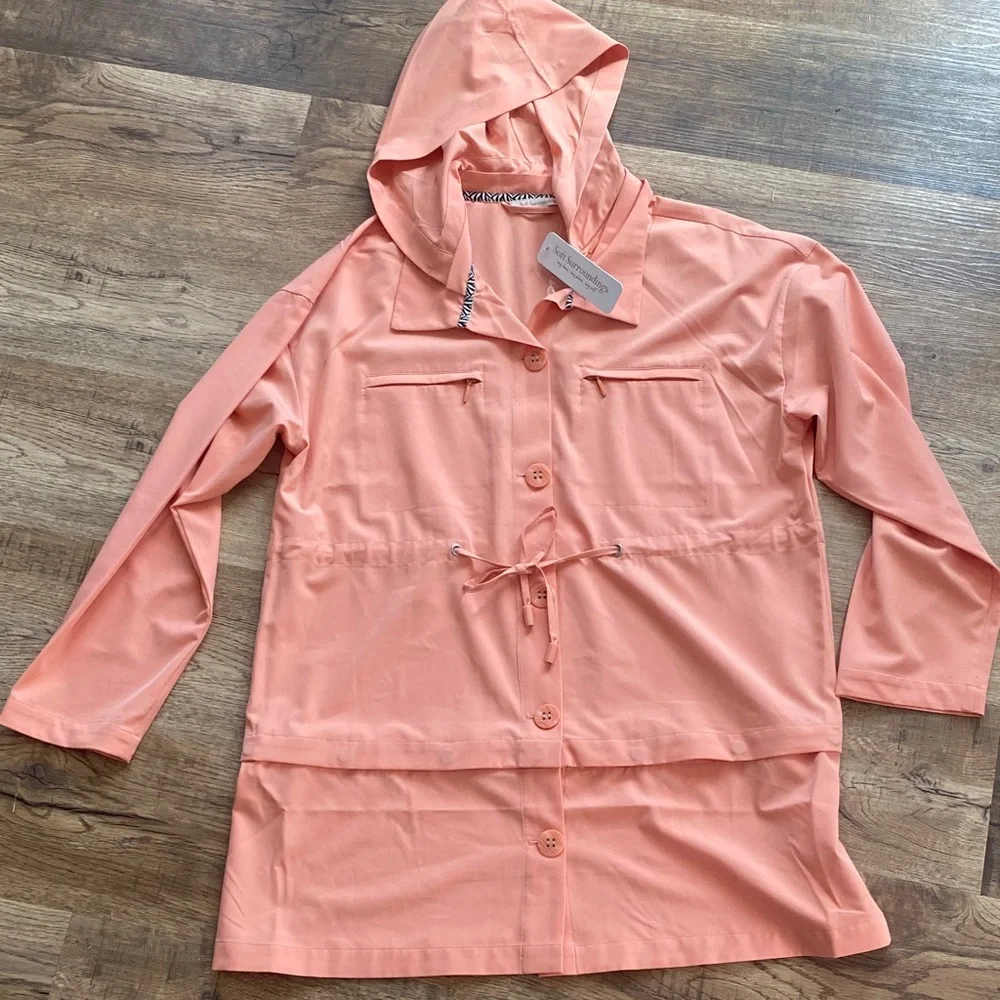 Soft Surroundings Go Lively Convertible Jacket Womens Large (14-16) NWT